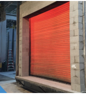High Performance Fire Rated Single Skin Rolling Steel Shutter – UL Certified Heavy Grade, 3 Hour Protection, Thermal Fusible Link with Fire Alarm Integration, RAL Colors Available